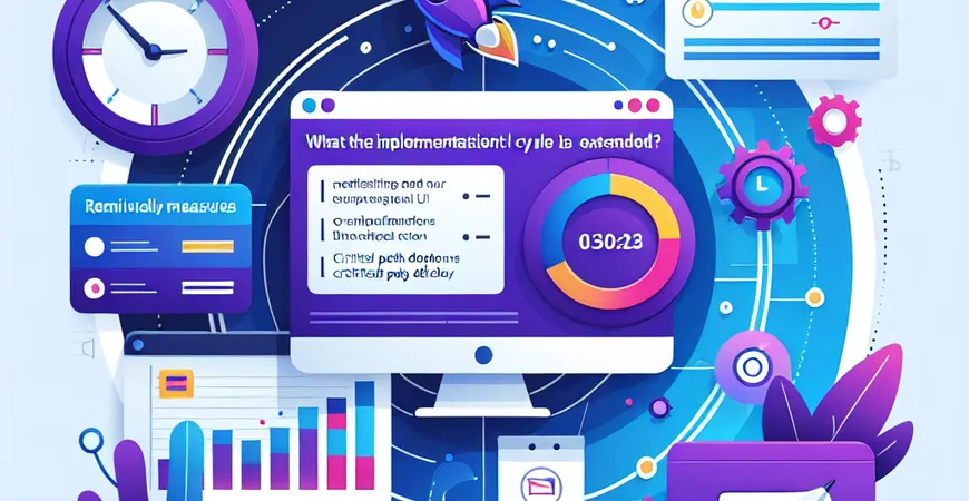 实施周期延长怎么办？关键路径延误的 3 个补救措施
